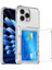 iPhone 16 Pro Max Pc+Tpu Telefon Kapak Kartı Tutucu Çubuğu (Yurt Dışından) 2