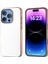 iPhone 16 Pro Max Elektro Kaplama Kenar Pu Deri Kaplamalı Tpu+Pc Telefon Kapağı (Yurt Dışından) 1