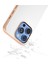iPhone 16 Pro Max Elektro Kaplama Kenar Pu Deri Kaplamalı Tpu+Pc Telefon Kapağı (Yurt Dışından) 3