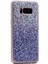Galaxy S8 Kılıf Renkli Simli Kırçıllı Silikon Kapak 1