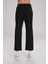 Active Çift Katmanlı Taytlı Boru Paça Siyah Spor Pantolonu Eşofman Altı Act-3 5