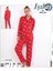 Bayan Süet Yakalı Düğmeli Alt Üst Pijama Takımı 2