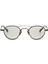 Dolore C2 47 Unisex Oval Siyah Metal Güneş Gözlüğü 2