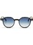 Blues C1 51 Unisex Oval Siyah Kemik Güneş Gözlüğü 2