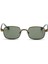 Java C4 52 Unisex Dikdörtgen Bronz Metal Güneş Gözlüğü 2