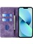 Infinix Smart 6 Mor Için Rfıd Pu Telefon Kılıfı (Yurt Dışından) 4