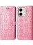 Infinix Smart 9 Için Kedi ve Köpek Kabartmalı Kılıf Pembe (Yurt Dışından) 2