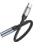 Type-C Aux Çevirici Kablo Go Des GD-UC068 Type-C To 3.5mm Aux Çevirici Ses Adaptörü Siyah 1