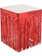 Masa Kenarı Eteği ve Fon Süsü Metalik Kırmızı 1