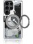 Galaxy S25 Ultra Kılıf Magsafe Uyumlu Youngkit 360 Standlı Starship Serisi Kapak Beyaz 1