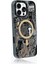 iPhone 16 Pro Max Kılıf Magsafe Uyumlu Kamera Denetim Butonlu Youngkit Technology Serisi Kapak Gold 3