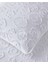 Dainty Bloom Kesmeli Tek Kişilik Yatak Örtüsü Takımı 160 x 220 cm Beyaz 3