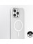 iPhone 15 Pro Max Kılıf Magsafe Şarj Özellikli Airbagli Youngkit Dynamic 2 Serisi Kapak Beyaz 3
