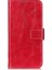 Sony Xperia Için Retro Crazy Horse Doku Pu Kılıfı 5 Iv Kırmızı (Yurt Dışından) 2