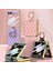 Samsung Galaxy Z Flip5 Pink Için Gkk Ectroplating Deri Kılıf (Yurt Dışından) 2