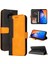 Tecno Spark 6 Orange Için Iş Deri Kılıf (Yurt Dışından) 1