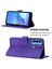 Tecno Camon 18I Mor Için Crossbody Deri Kılıf (Yurt Dışından) 4