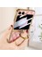 Samsung Galaxy Z Flip5 Siyah Için Gkk Ectroplating Deri Kılıf (Yurt Dışından) 3