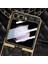 Samsung Galaxy Z Flip5 Siyah Için Gkk Ectroplating Deri Kılıf (Yurt Dışından) 4
