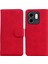 Infinix Hot 50I / Smart 9 Kırmızı Için Skin Fe Deri Kılıf (Yurt Dışından) 1