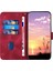 Infinix Zero 40 4g / Zero 40 5g Rose Red Için Kabartmalı Deri Kılıf (Yurt Dışından) 3