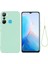 Infinix Hot 20I X665E Yeşil Için Sıvı Silikon Kılıf (Yurt Dışından) 1