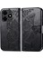 Tecno Spark 10 Pro Siyah Için Kabartmalı Deri Kılıf (Yurt Dışından) 2