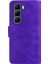 Infinix Hot 50 5g Mor Için Skin Fe Deri Kılıf (Yurt Dışından) 4