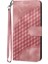 Infinix Hot 50I / Smart 9 Pembe Için Kabartmalı Deri Kılıf (Yurt Dışından) 2