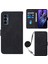 Tecno Pova 3 Le7 Siyah Için Crossbody Deri Kılıf (Yurt Dışından) 1