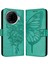 Tecno Camon 30 Pro Yeşil Için Kabartmalı Pu Kılıf (Yurt Dışından) 4