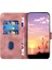 Infinix Hot 50I / Smart 9 Pembe Için Kabartmalı Deri Kılıf (Yurt Dışından) 3