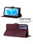 Tecno Camon 18 Şarap Kırmızısı Için Crossbody Deri Kılıf (Yurt Dışından) 4