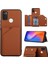 Tecno Spark 5 Air / 6 Air Brown Için Pu + Tpu + Pc Kılıfı (Yurt Dışından) 1