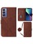 Tecno Camon 18 Kahverengi Için Crossbody Deri Kılıf (Yurt Dışından) 2