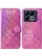 Infinix Note 40 5g Pembe Için Renkli Deri Telefon Kılıfı (Yurt Dışından) 1