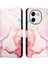 Tecno Spark 30 5g / Pova 6 Neo 5g Pembe Altın Için Mermer Pu Telefon Kılıfı (Yurt Dışından) 4