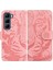 Infinix Hot 50 4g Pembe Için Tiger Kabartmalı Deri Kılıf (Yurt Dışından) 1