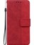 Infinix Hot 50I / Smart 9 Kırmızı Için Kabartmalı Pu Kılıf (Yurt Dışından) 3