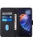 Tecno Camon 17 Siyah Için Crossbody Deri Kılıf (Yurt Dışından) 3