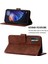 Tecno Camon 17 Kahverengi Için Crossbody Deri Kılıf (Yurt Dışından) 4
