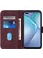 Infinix Zero 8 X687 Şarap Kırmızısı Için Crossbody Deri Kılıf (Yurt Dışından) 3