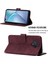Infinix Zero 8 X687 Şarap Kırmızısı Için Crossbody Deri Kılıf (Yurt Dışından) 4