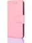 Infinix Hot 8 / Hot 8 / Tecno Camon 12 Pembe Için Deri Kılıf (Yurt Dışından) 2