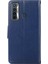 Tecno Camon 17 Kraliyet Mavisi Için Deri Kılıf (Yurt Dışından) 4