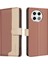 Tecno Spark 30 Pro 4g Kahverengi Için Rfıd Deri Kılıf (Yurt Dışından) 1