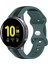 Samsung Galaxy Watch Active 2 40MM Yeşil+Siyah Için Silikon Watch Band (Yurt Dışından) 1