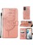 Tecno Pop 6 Rose Gold Için Kabartmalı Pu Kılıf (Yurt Dışından) 1
