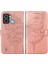 Tecno Pop 6 Rose Gold Için Kabartmalı Pu Kılıf (Yurt Dışından) 2