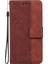 Infinix Hot 50I / Smart 9 Brown Için Kabartmalı Pu Kılıf (Yurt Dışından) 3